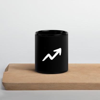 Thrive black Glossy Mug