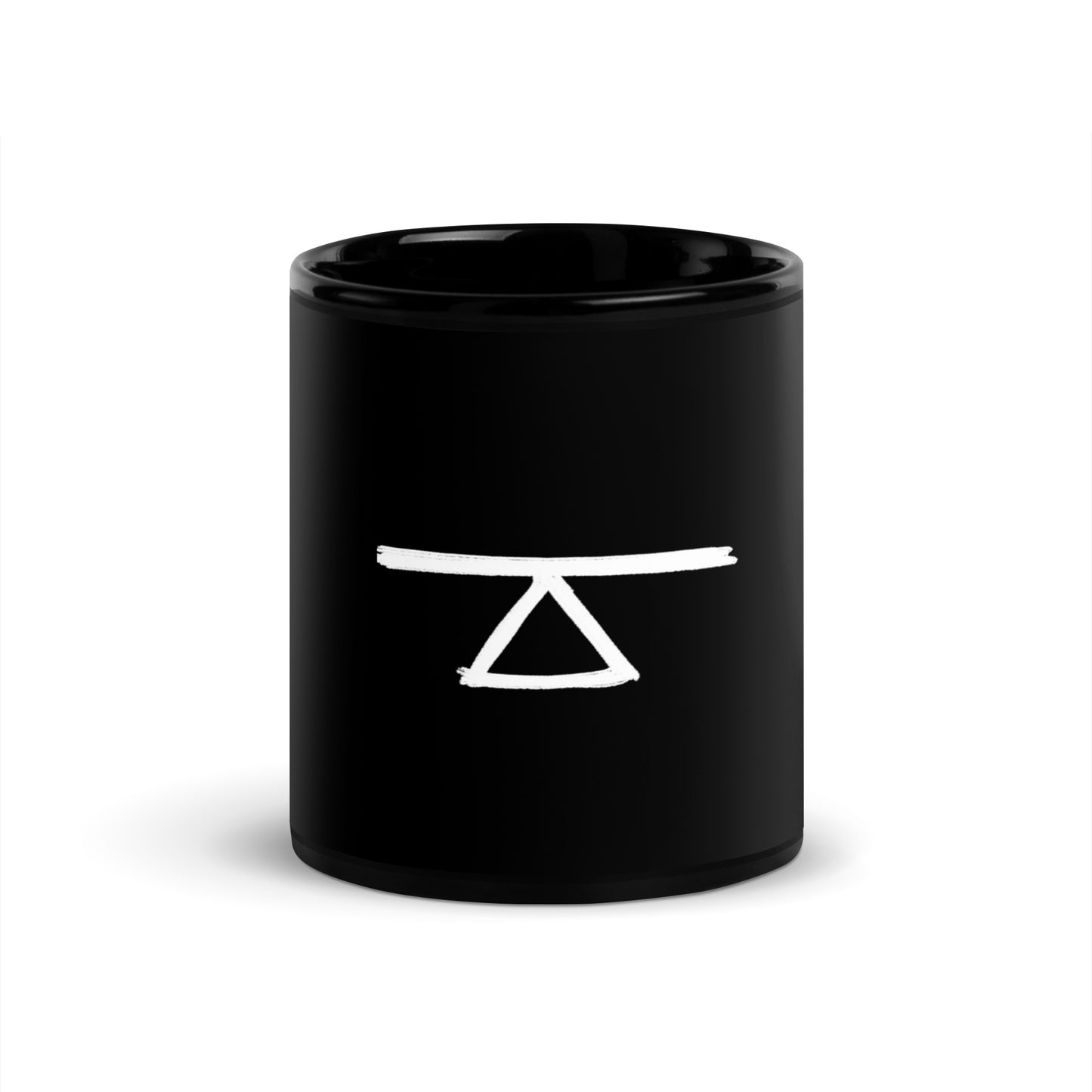 Balance black Glossy Mug