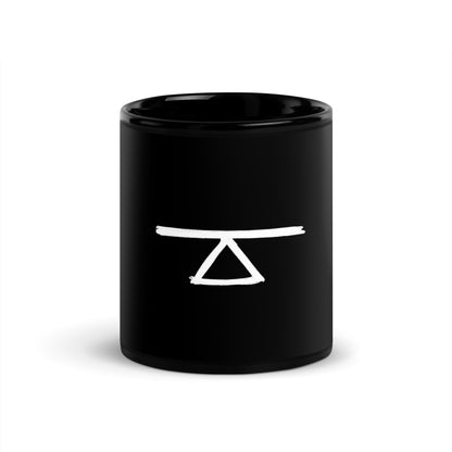 Balance black Glossy Mug