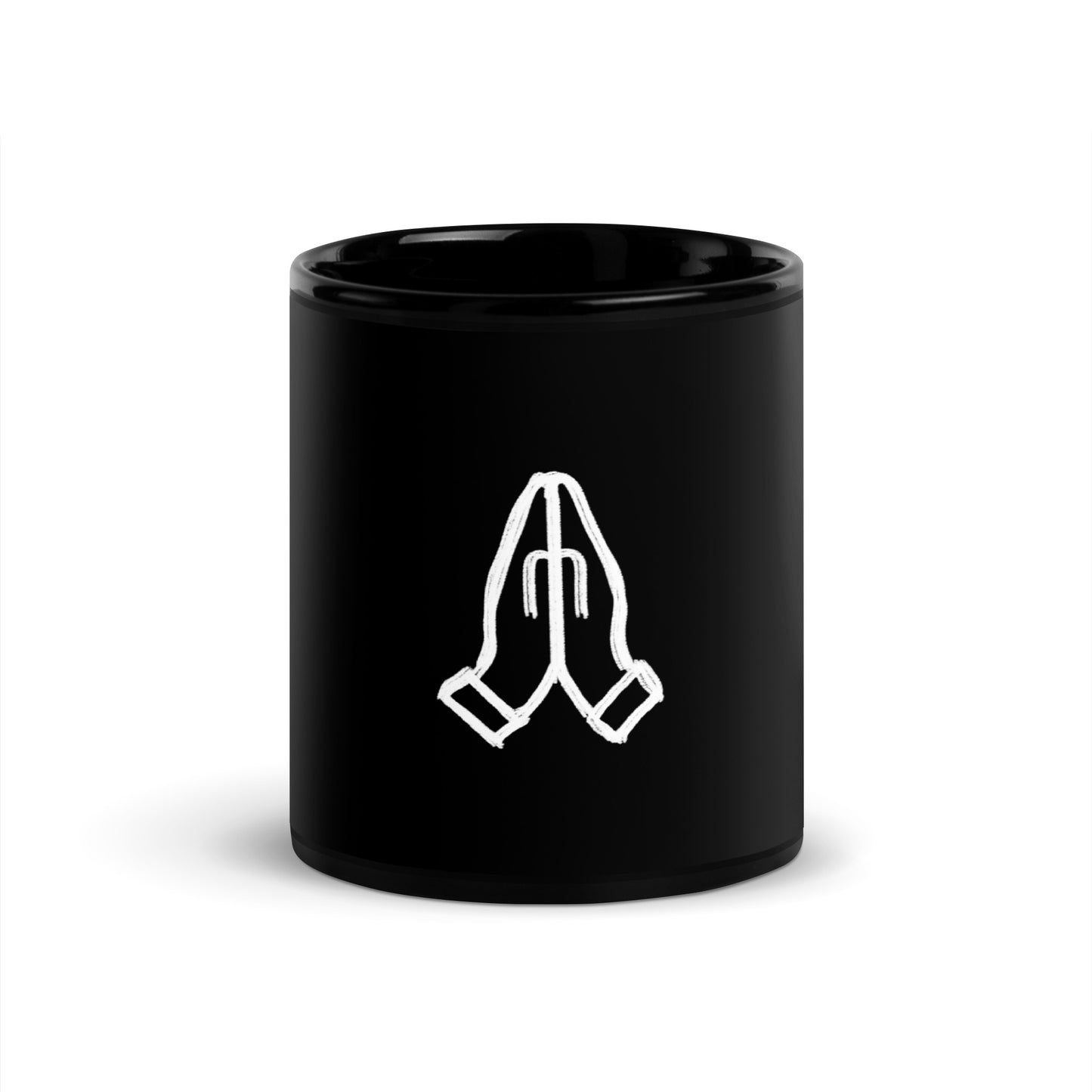 Faith black Glossy Mug