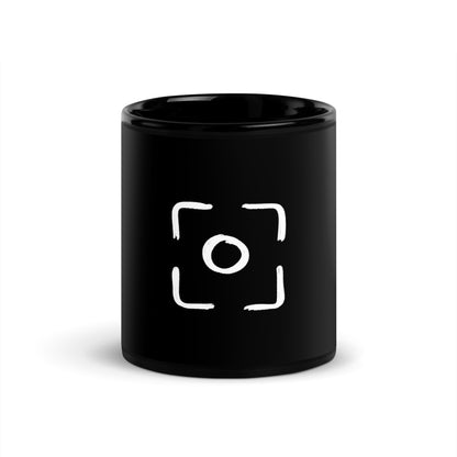 Focus black Glossy Mug