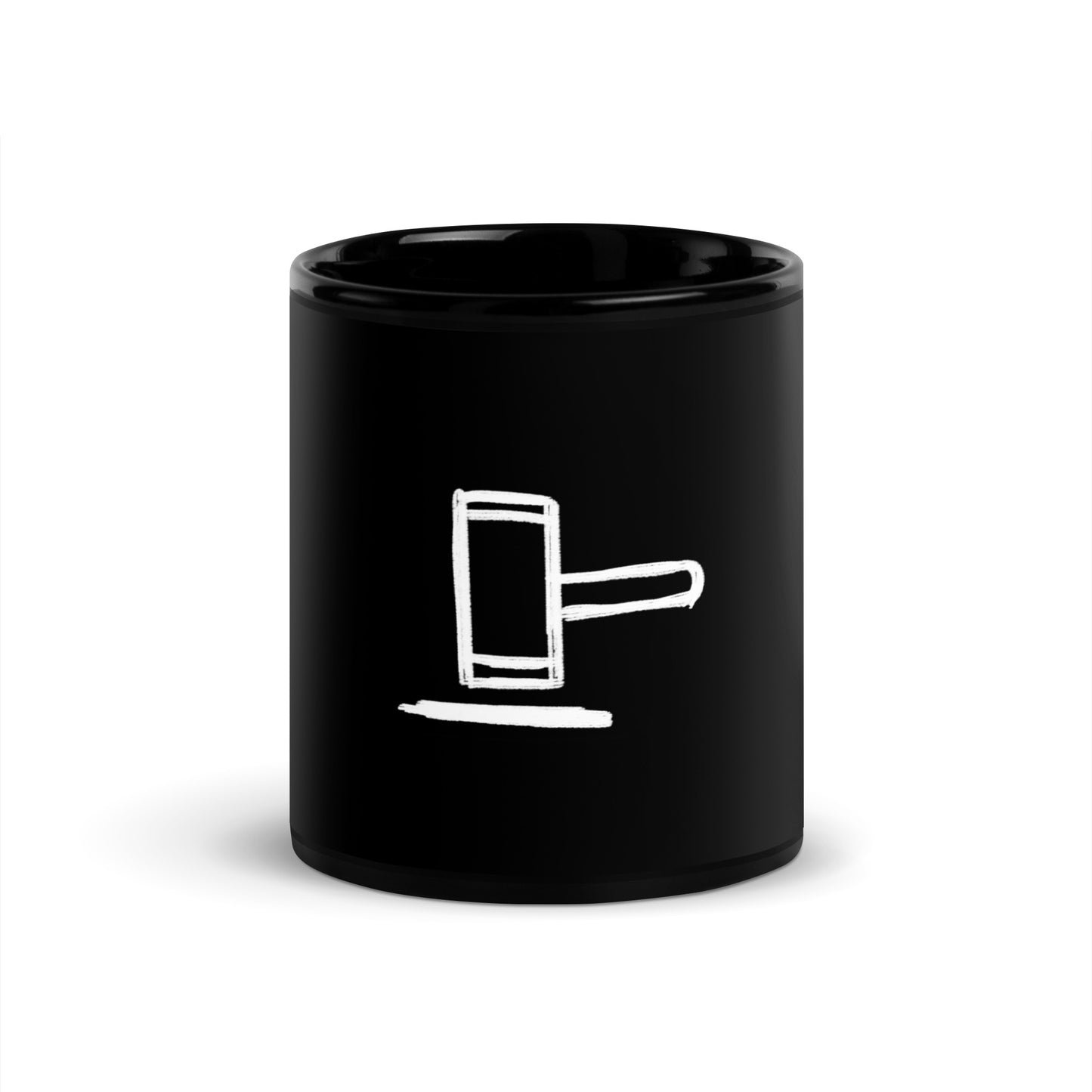 Integrity black Glossy Mug