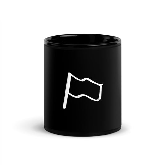 Nationality black Glossy Mug