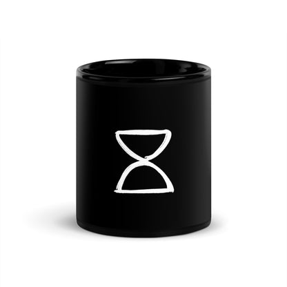 Patience black Glossy Mug