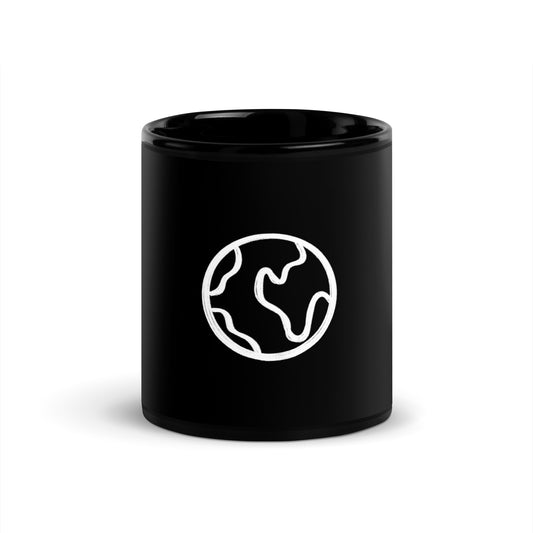 Perspective black Glossy Mug