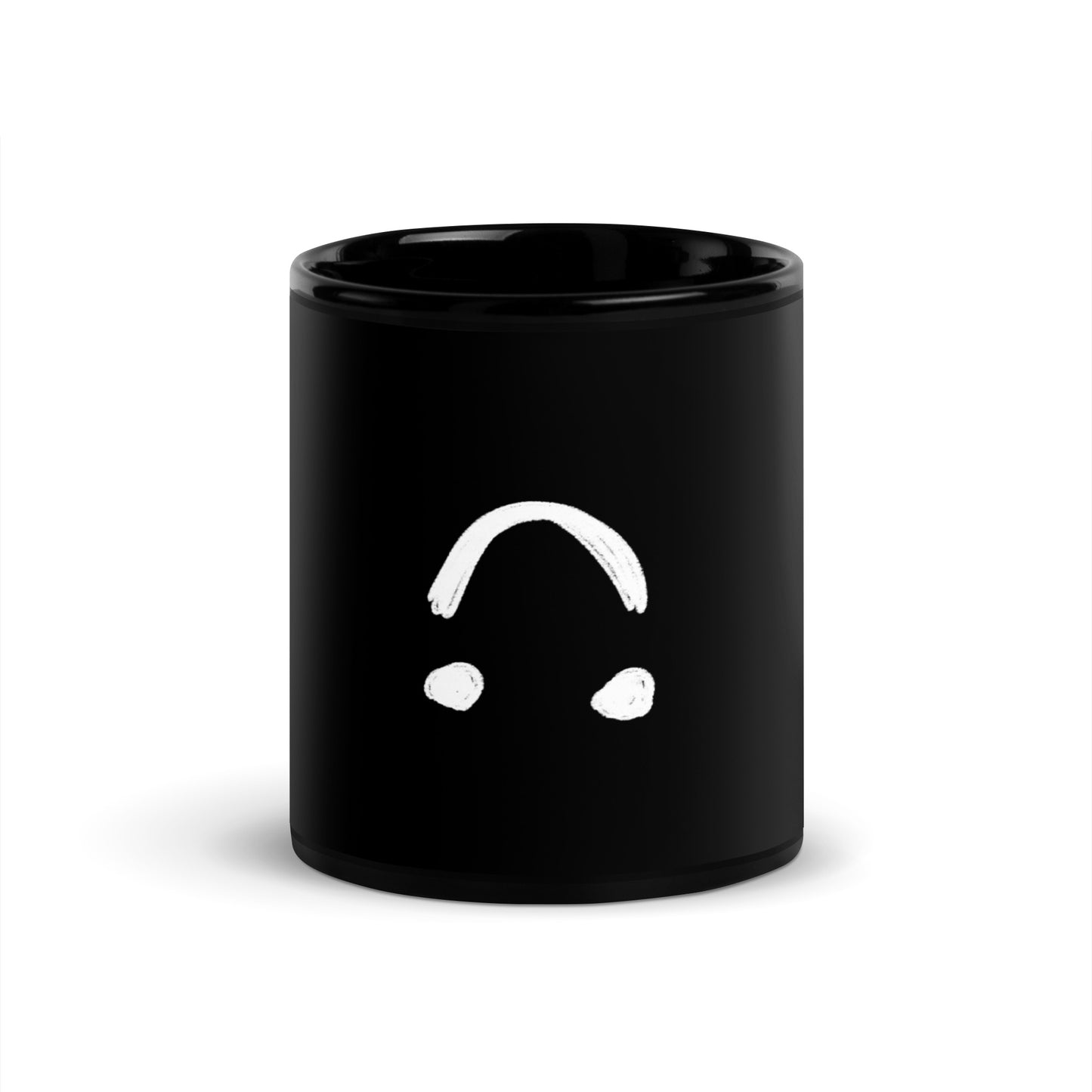 Playful black Glossy Mug