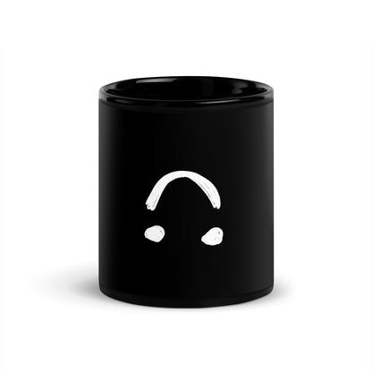 Playful black Glossy Mug