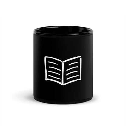 Read black Glossy Mug