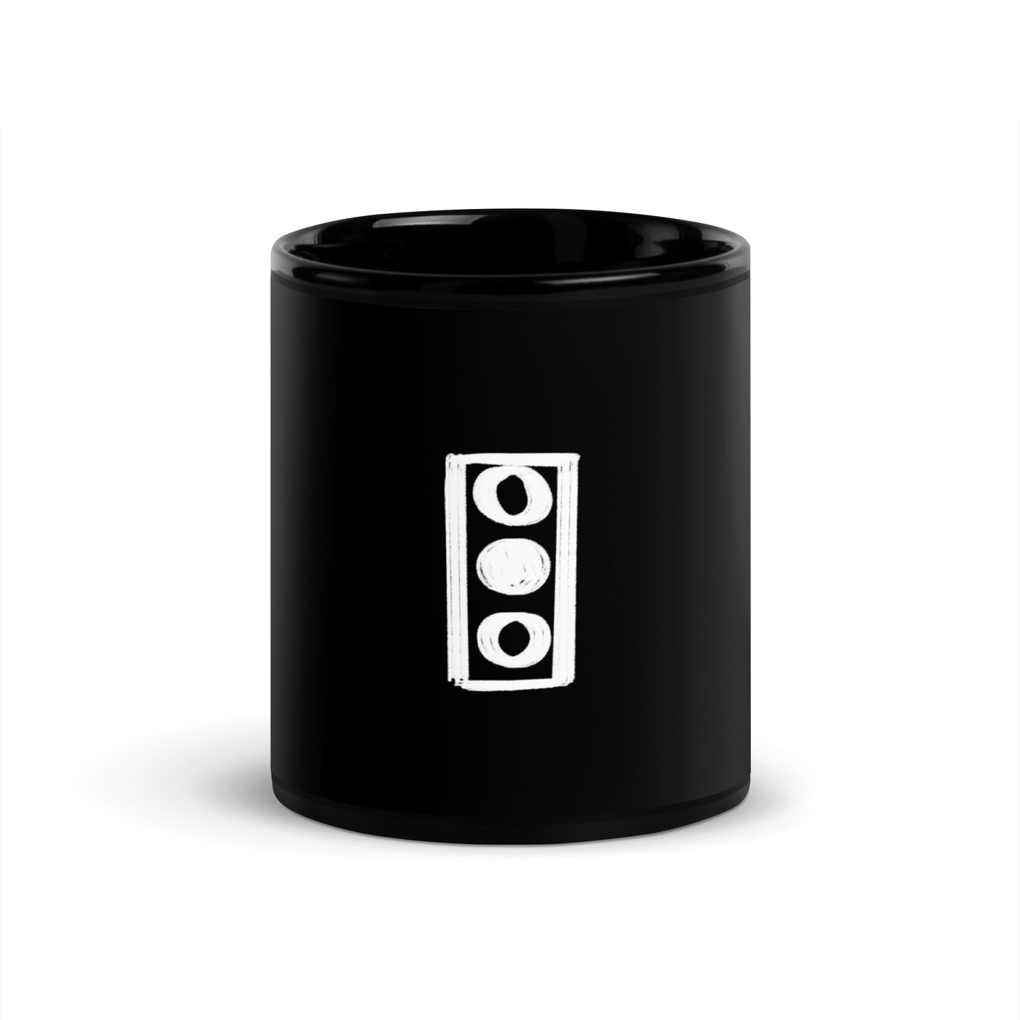 Slow down black Glossy Mug