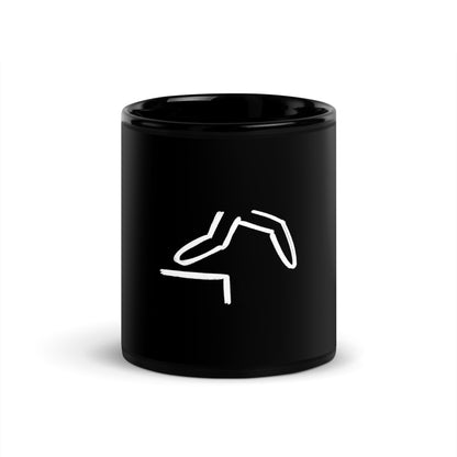 Take risks black Glossy Mug