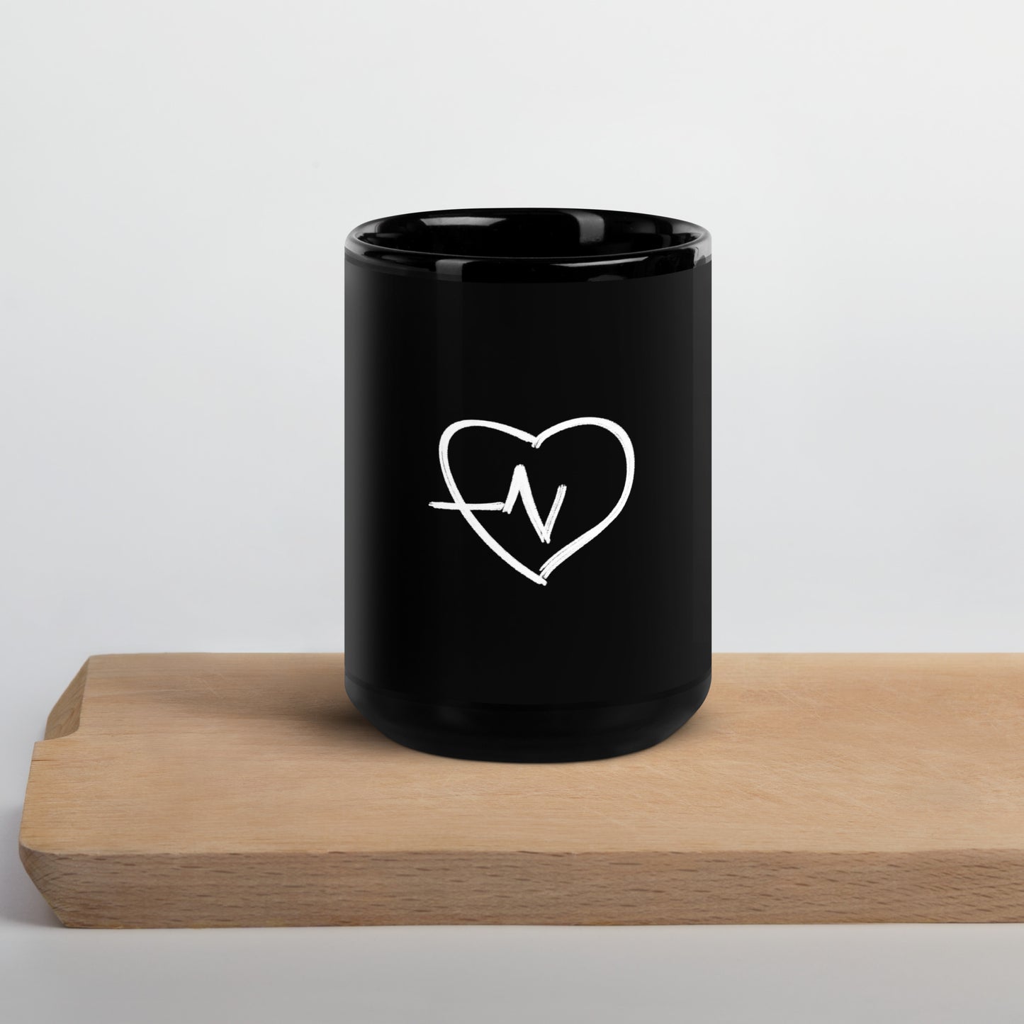 Health black Glossy Mug