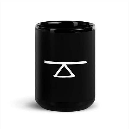 Balance black Glossy Mug