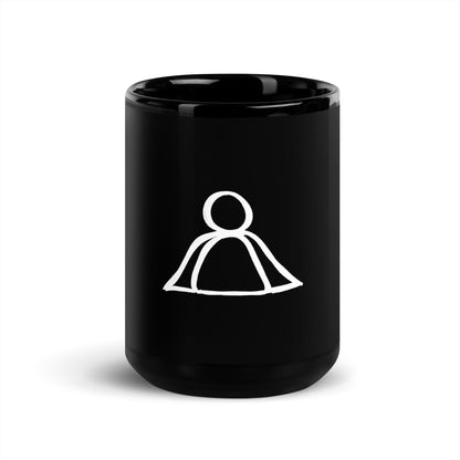 Confidence black Glossy Mug