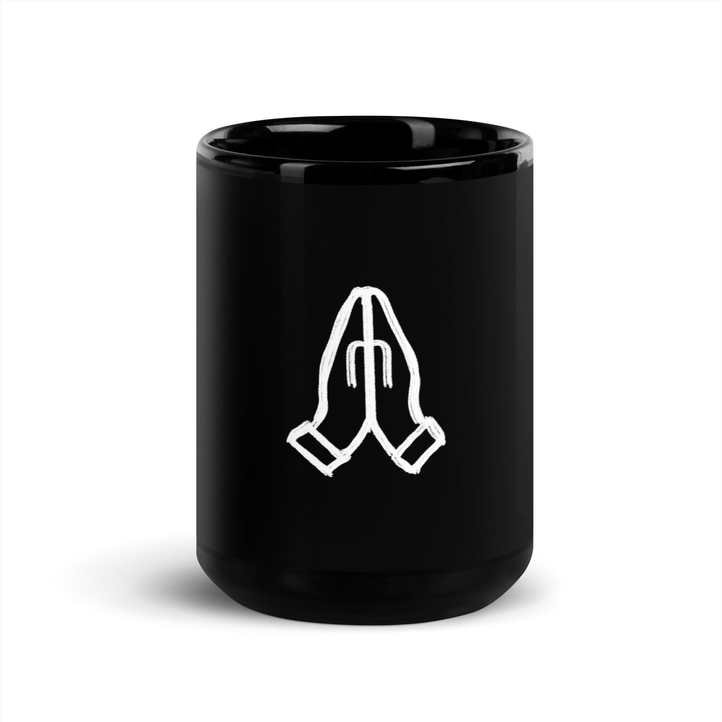 Faith black Glossy Mug