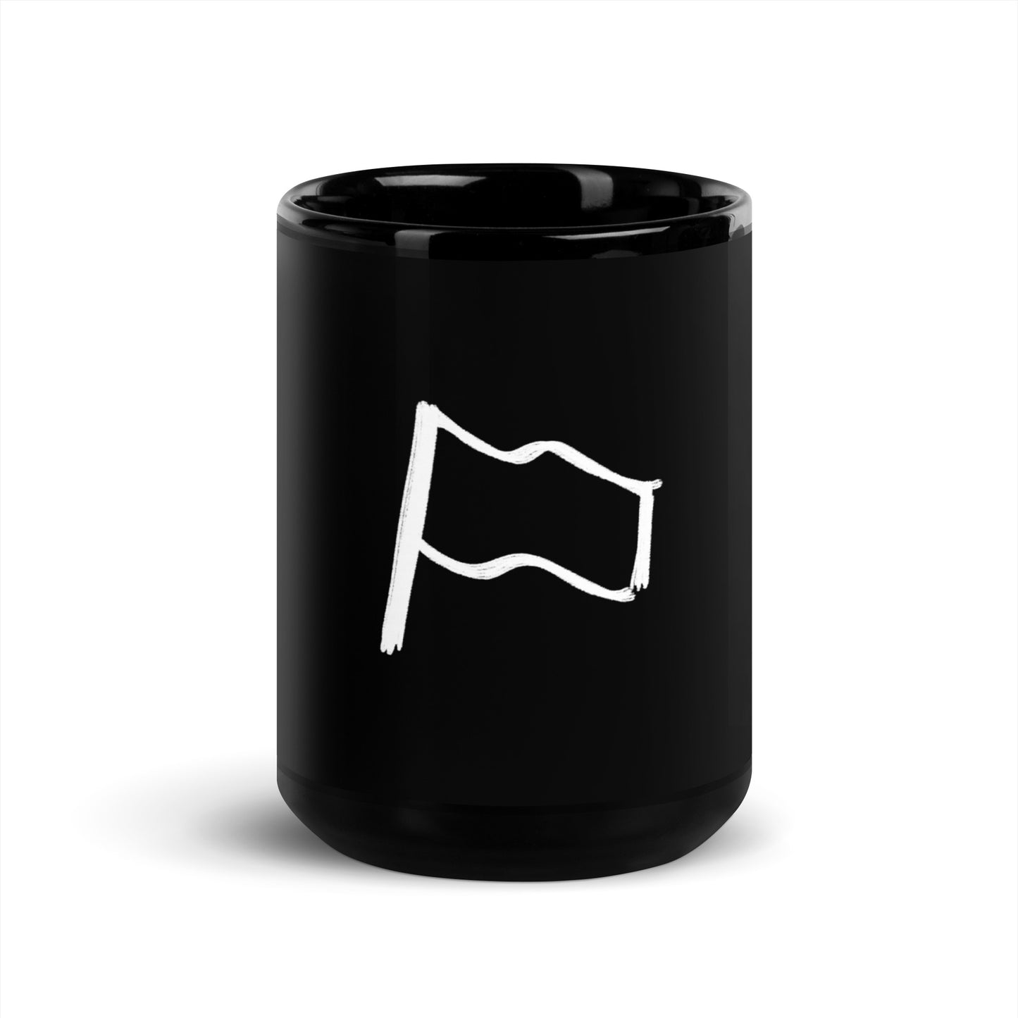 Nationality black Glossy Mug