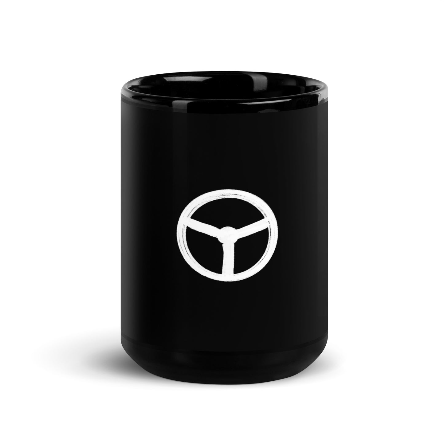 Purpose black Glossy Mug