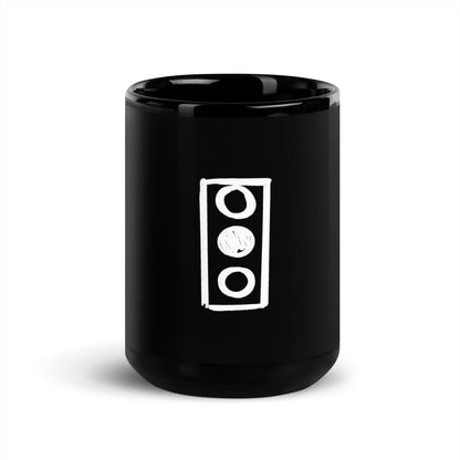 Slow down black Glossy Mug