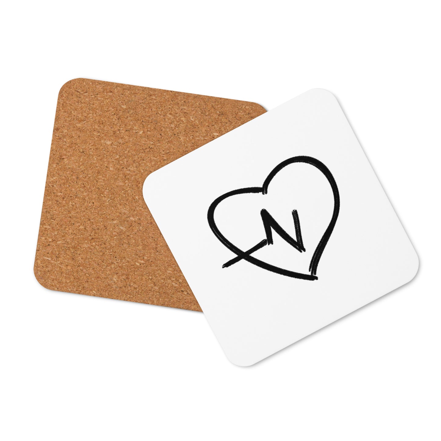 Health cork-back coaster