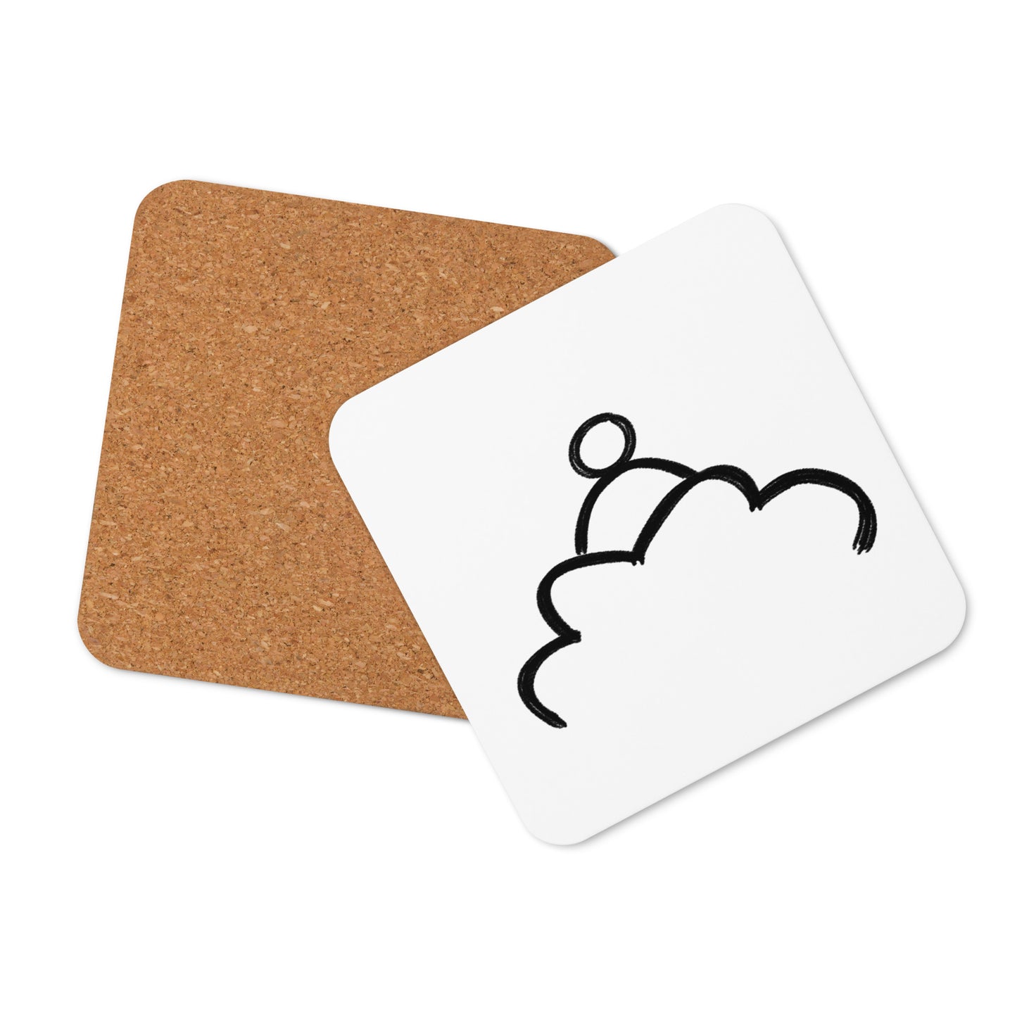 God cork-back coaster