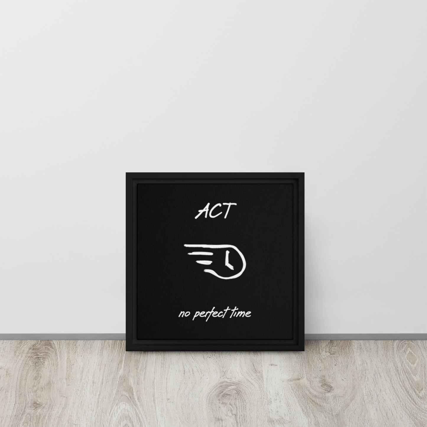 Act framed canvas