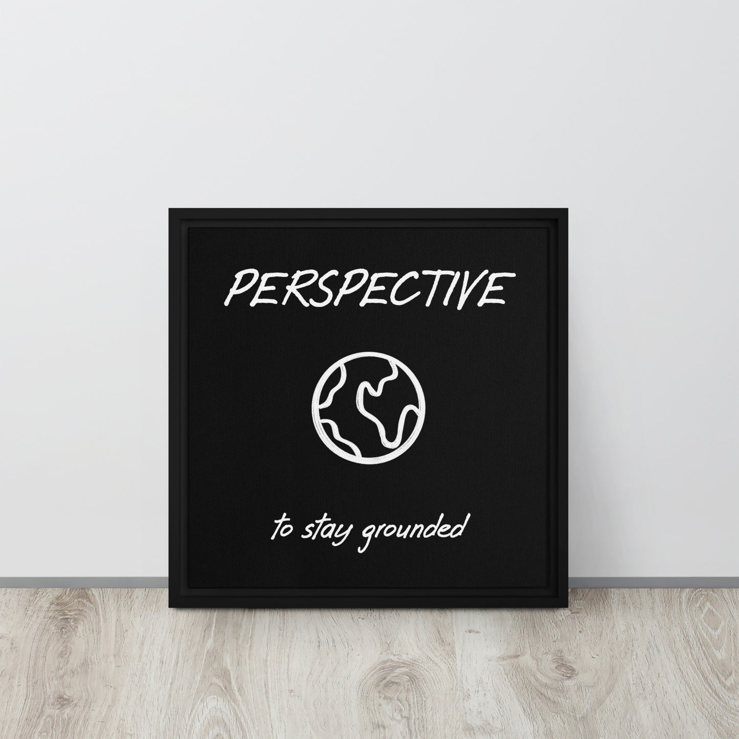 Perspective framed canvas