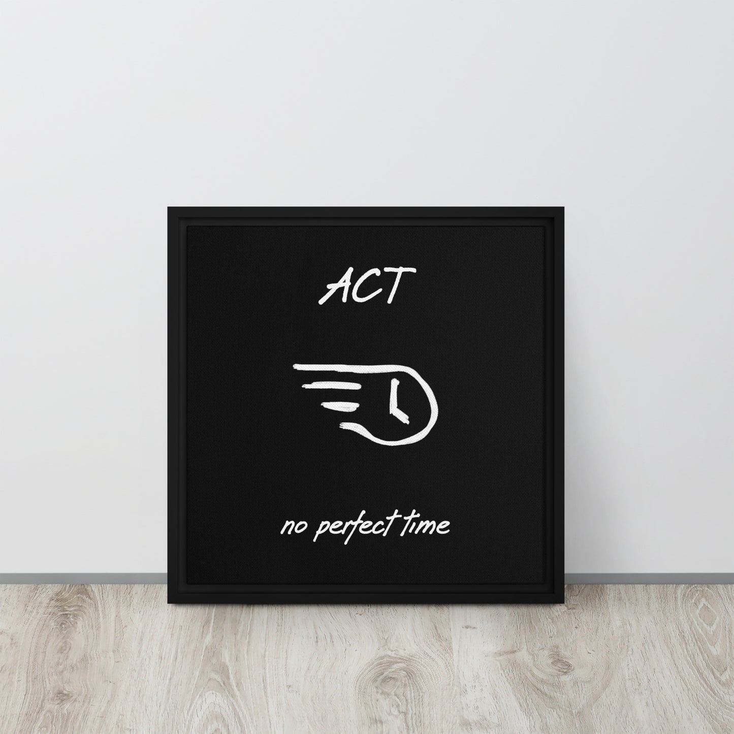 Act framed canvas