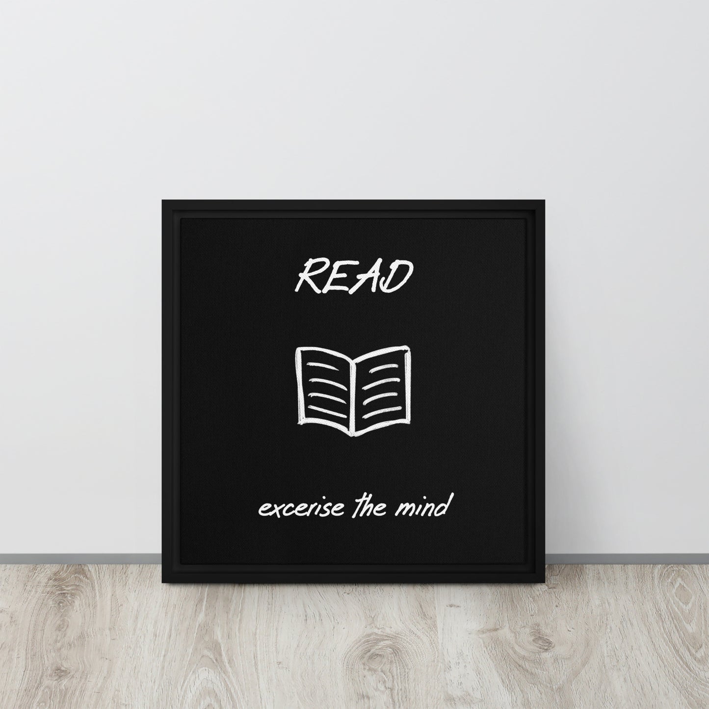 Read framed canvas