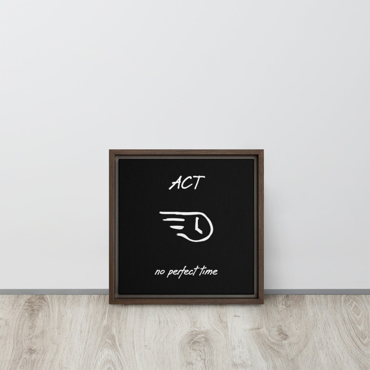 Act framed canvas