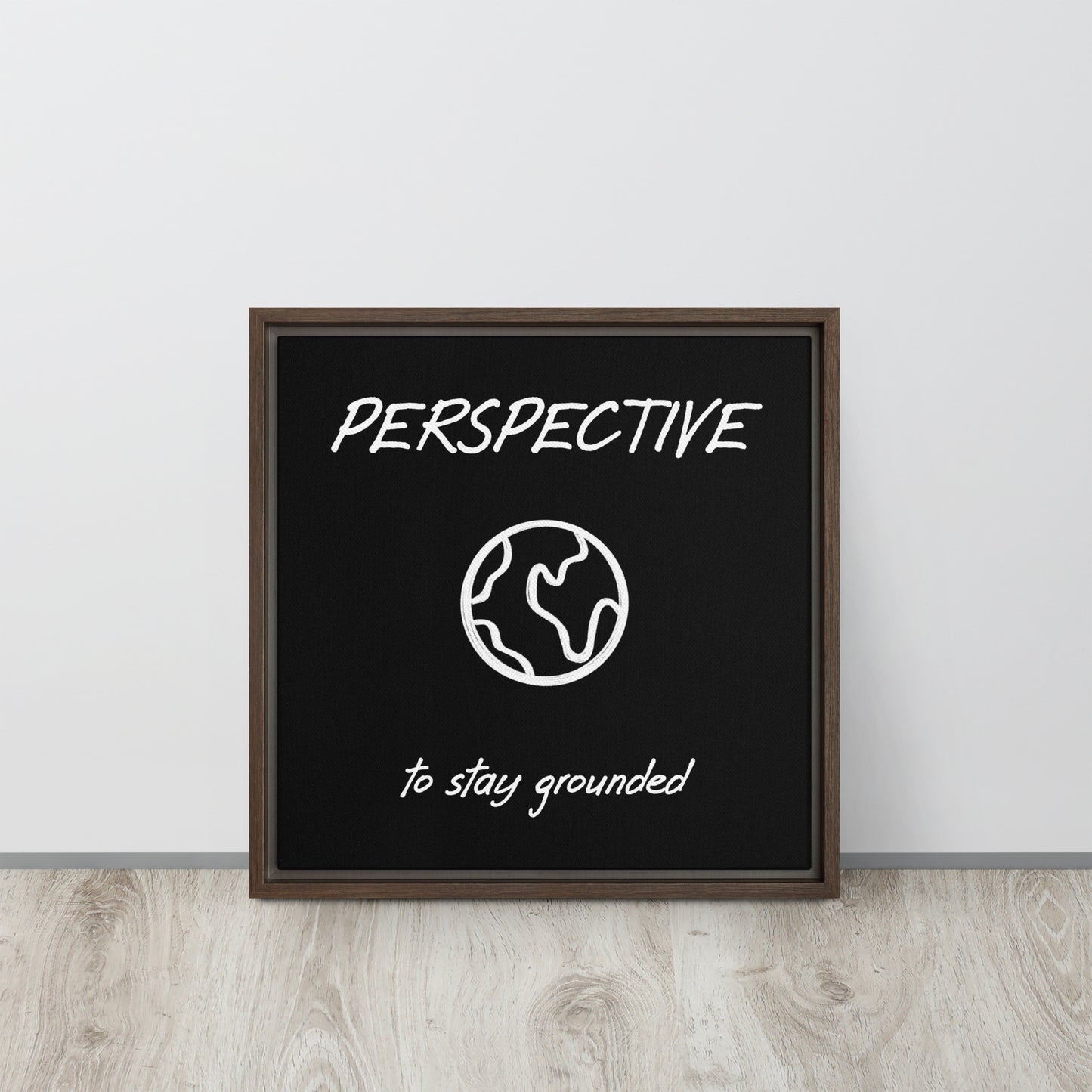 Perspective framed canvas