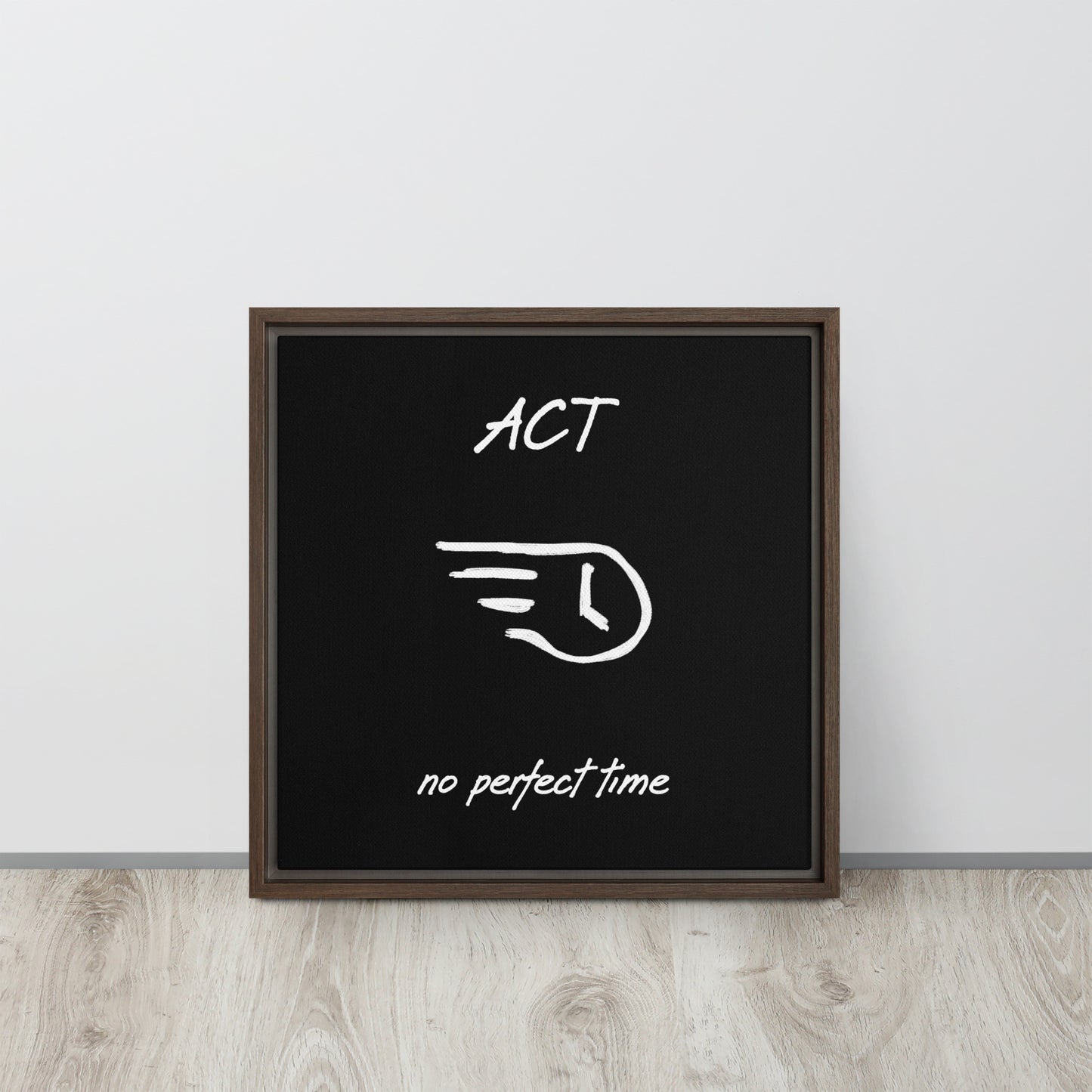 Act framed canvas