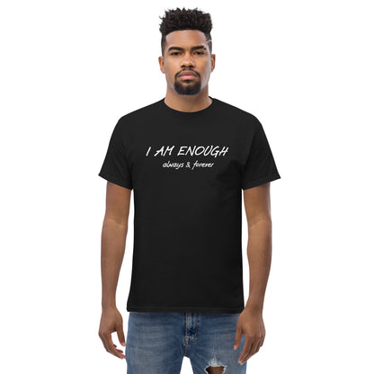 I am Enough men's classic tee