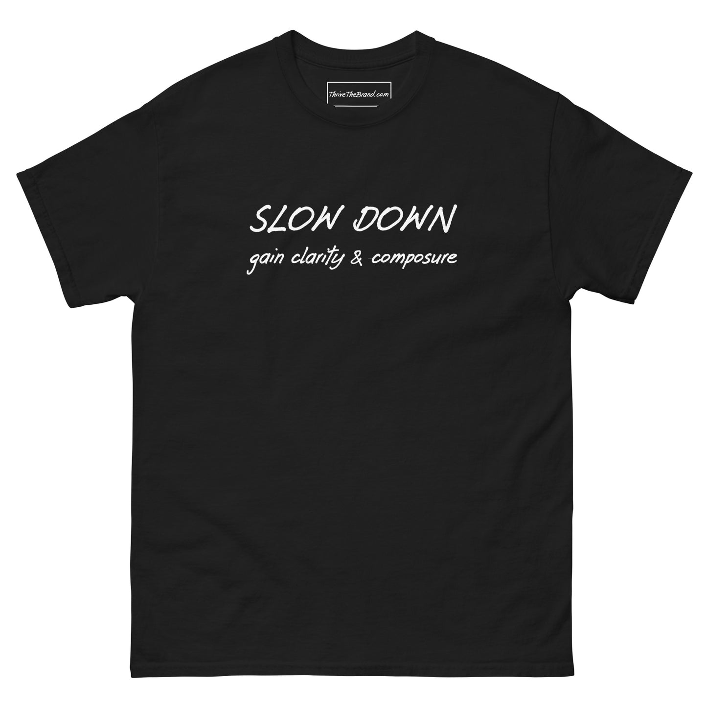 Slow down men's classic tee