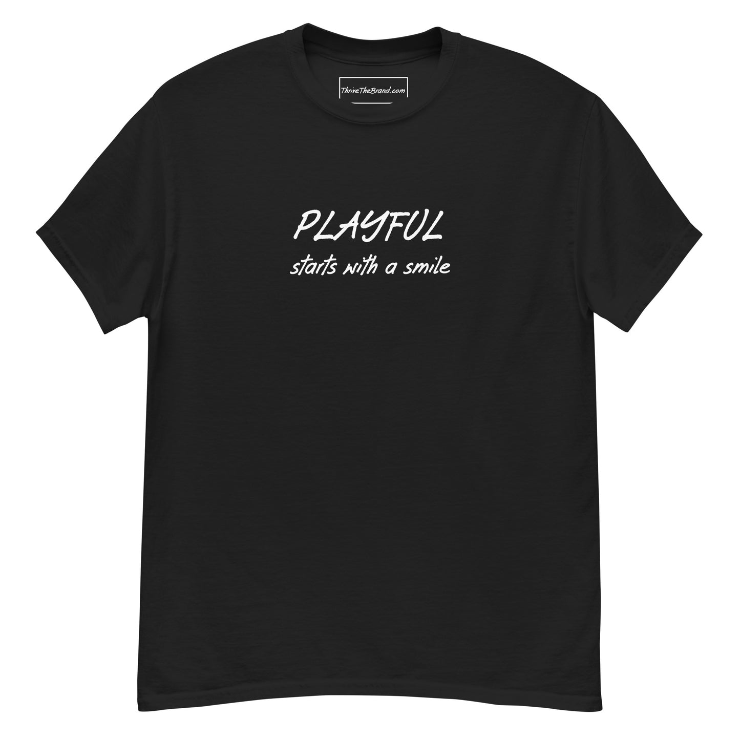 Playful men's classic tee