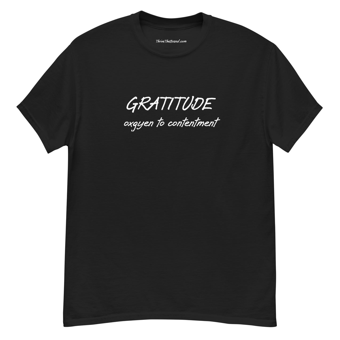 Gratitude men's classic tee