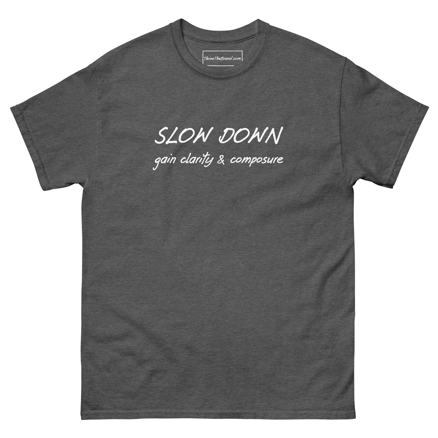 Slow down men's classic tee