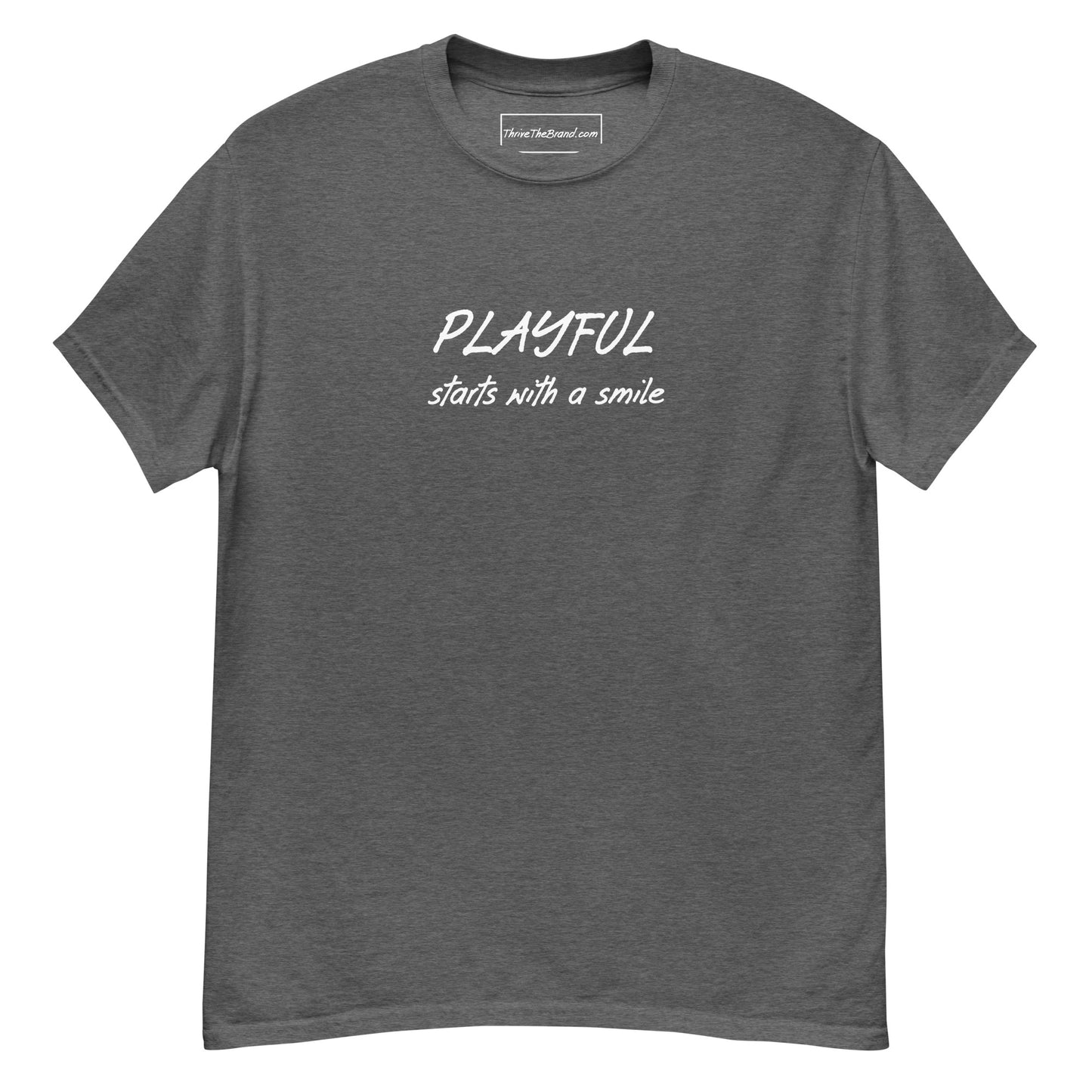 Playful men's classic tee