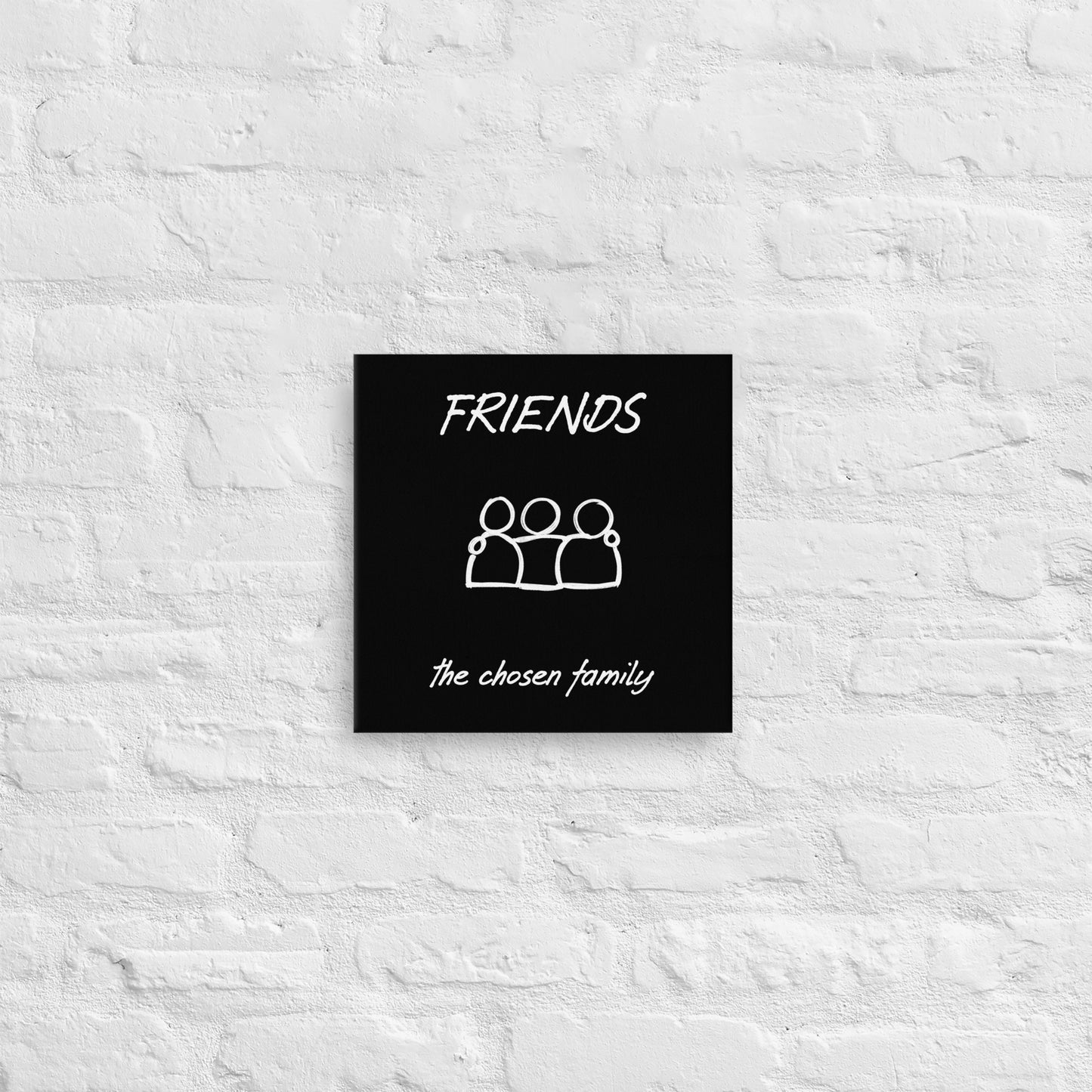 Friends thin canvas