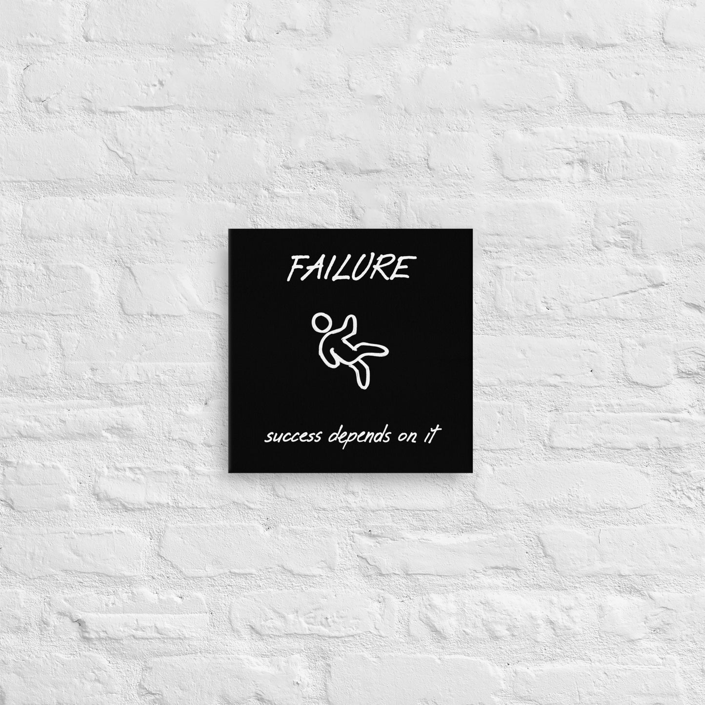 Failure thin canvas