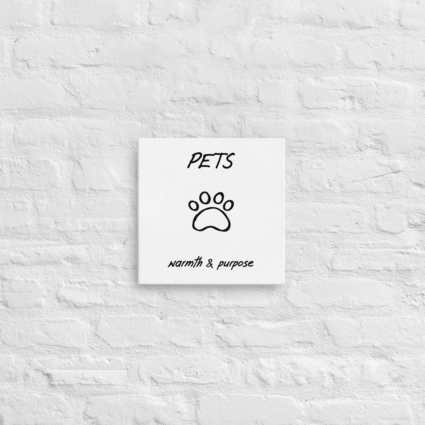 Pet thin canvas