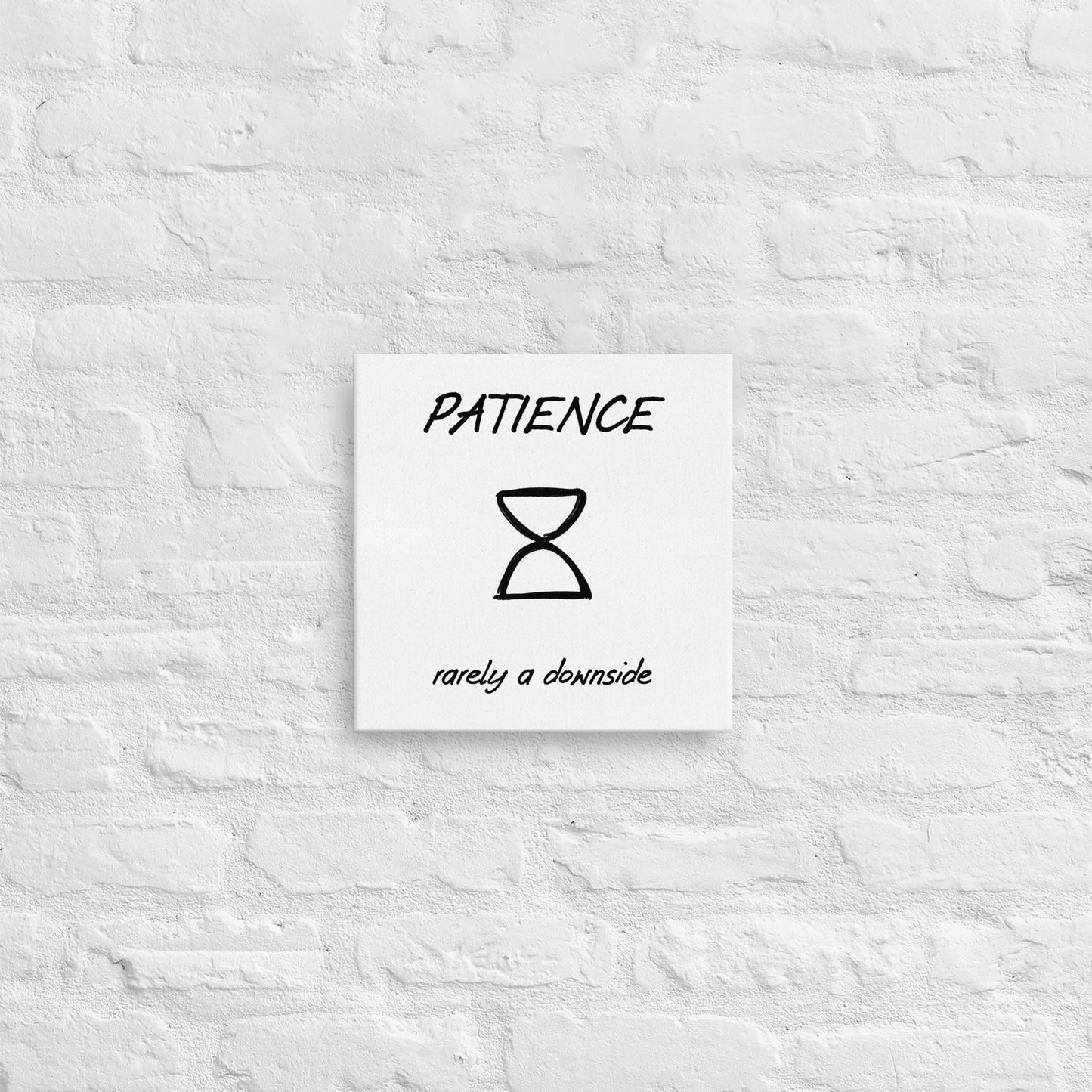 Patience thin canvas