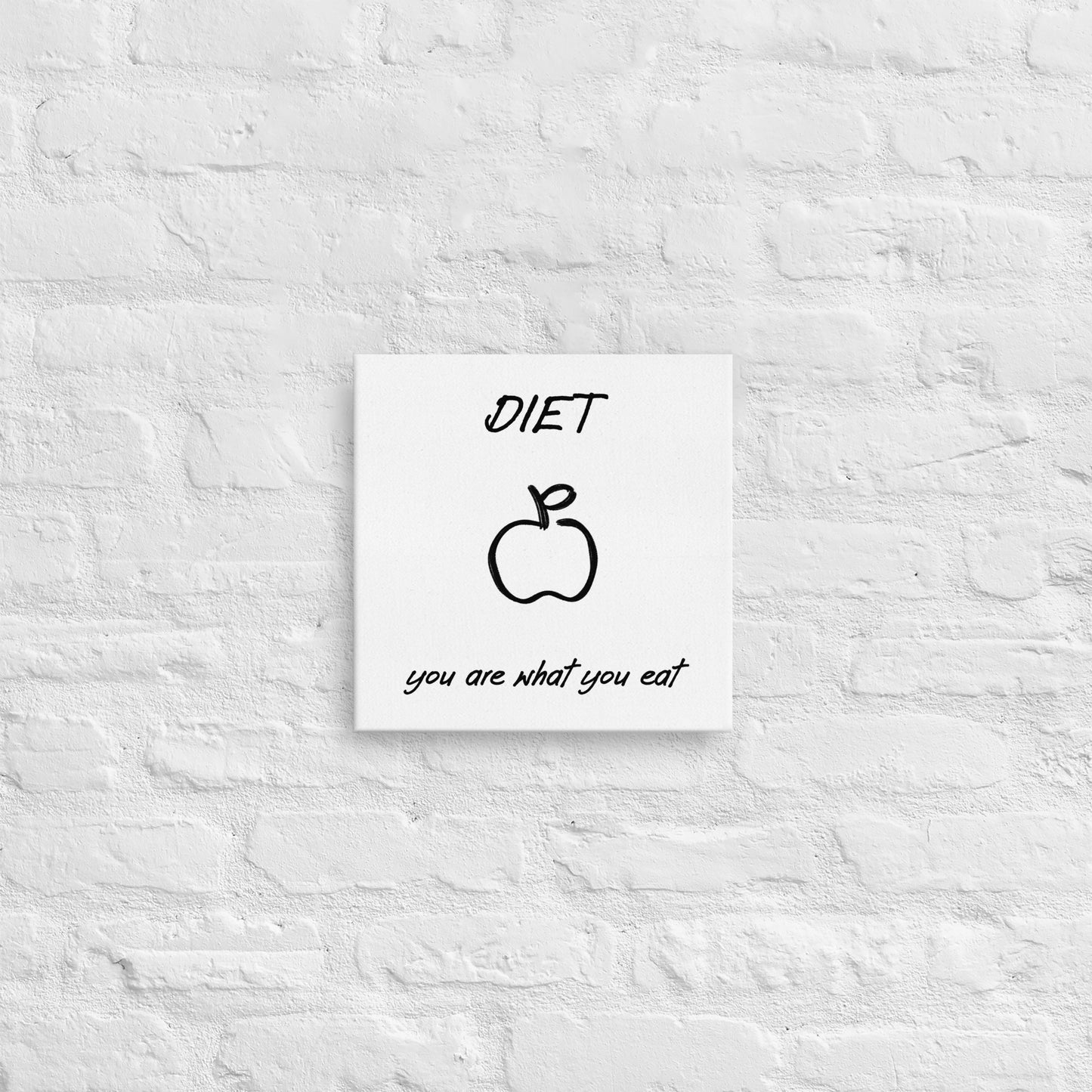 Diet thin canvas