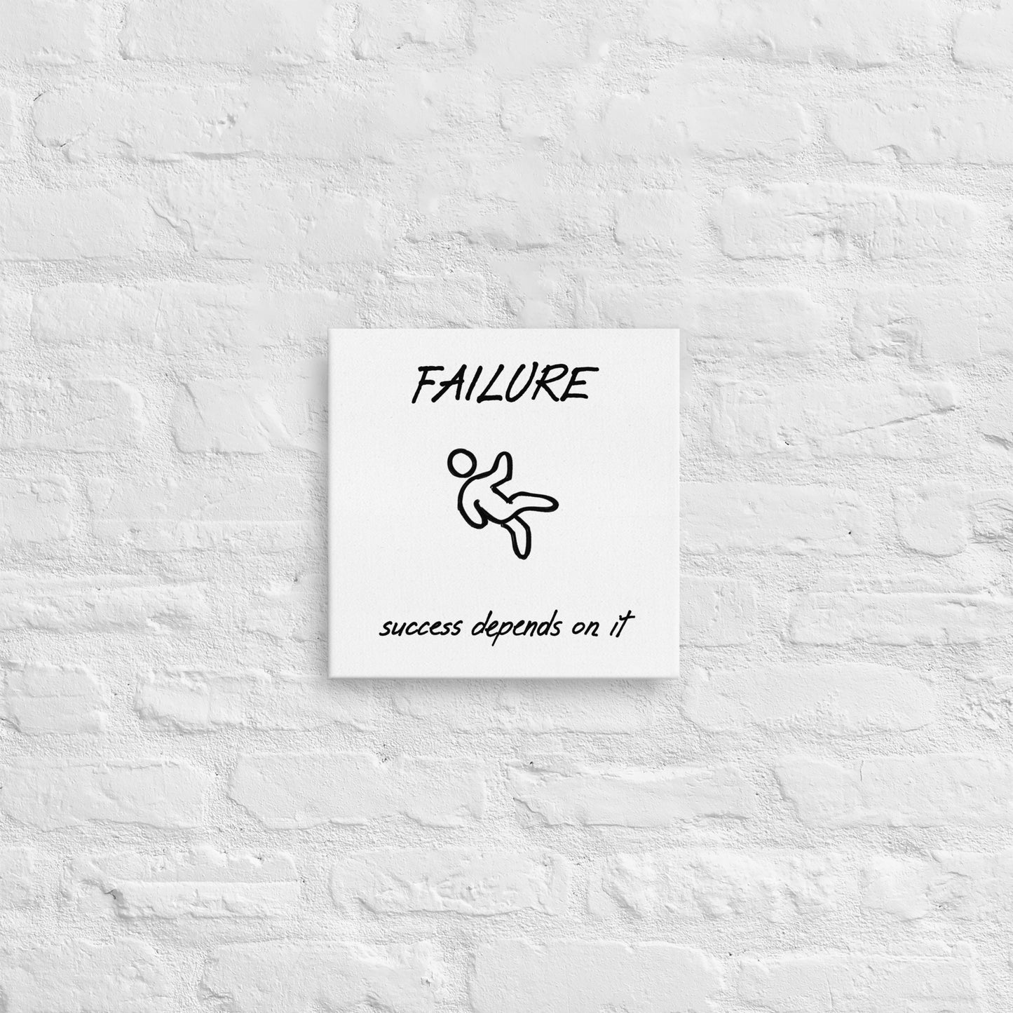 Failure thin canvas