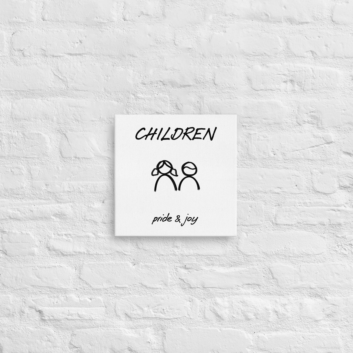 Children thin canvas