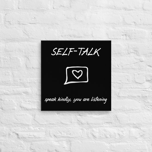 Self-Talk Thin canvas