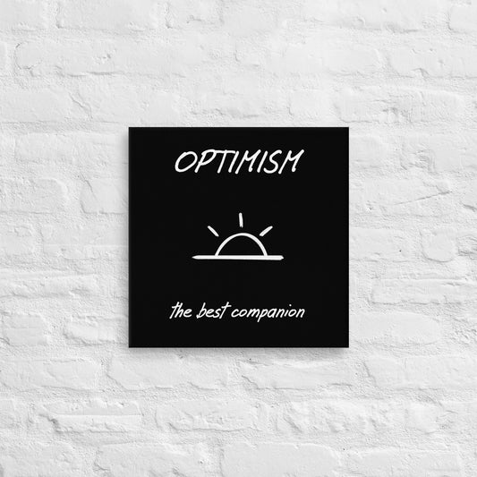 Optimism thin canvas