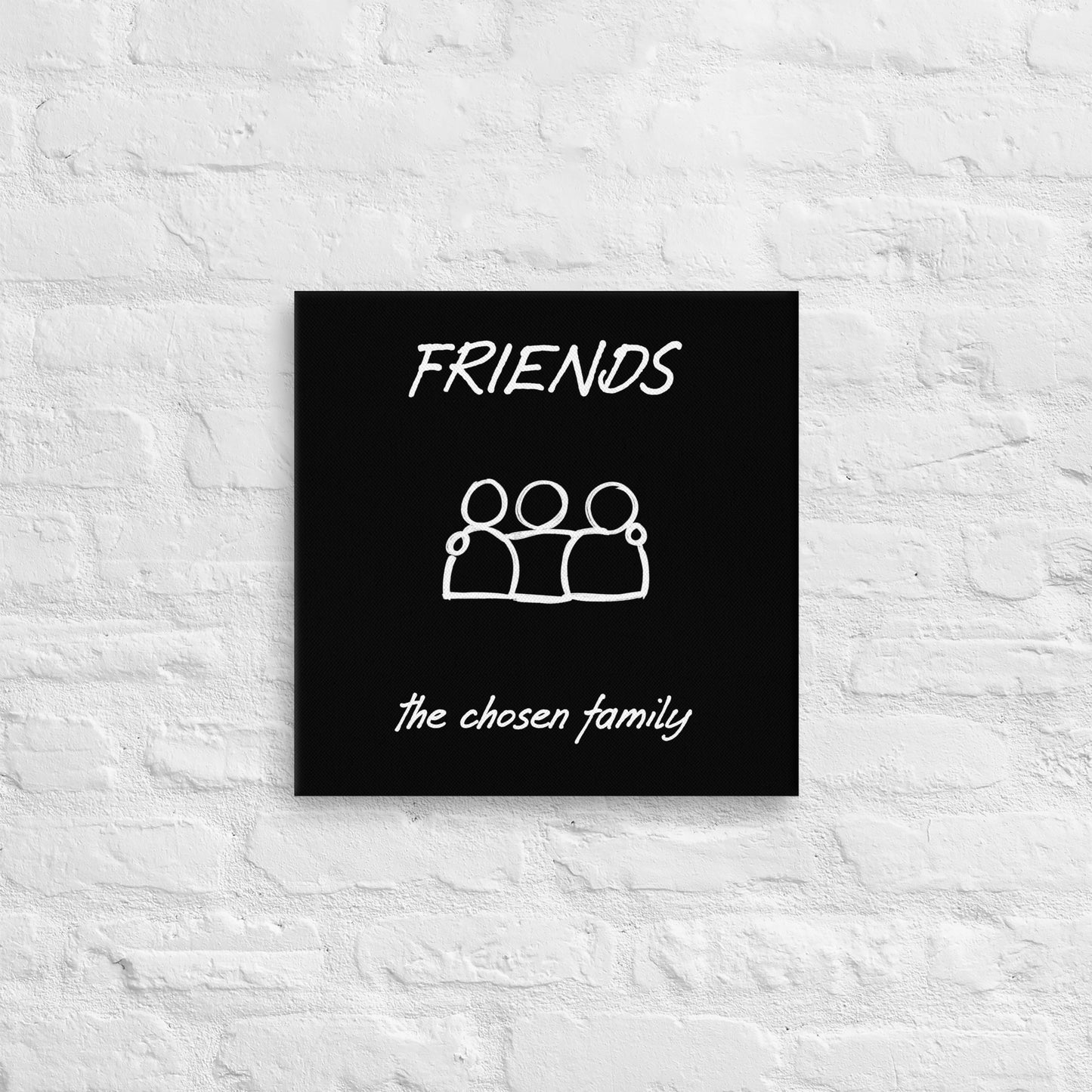 Friends thin canvas