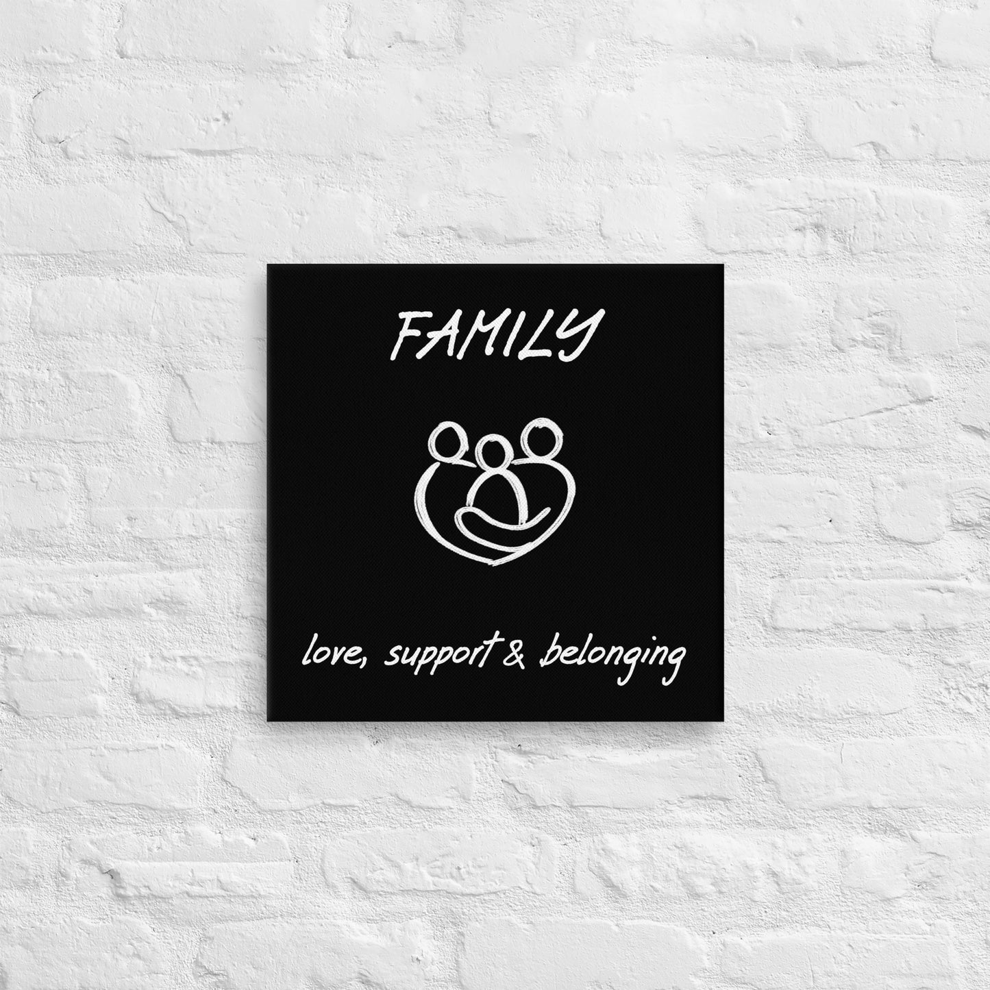 Family thin canvas