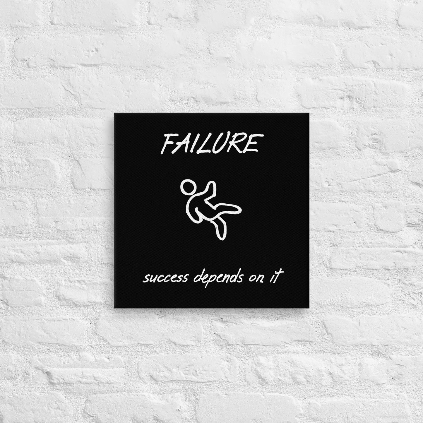 Failure thin canvas