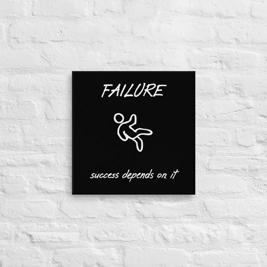 Failure thin canvas