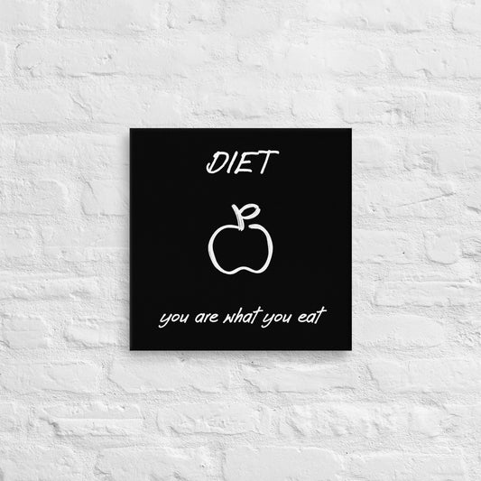 Diet thin canvas